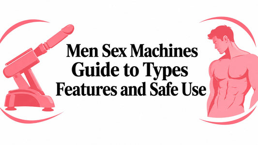 Men Sex Machines Guide to Types Features and Safe Use