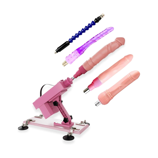 Sex Machine with 5 Dildo Attachments - Immersecreations