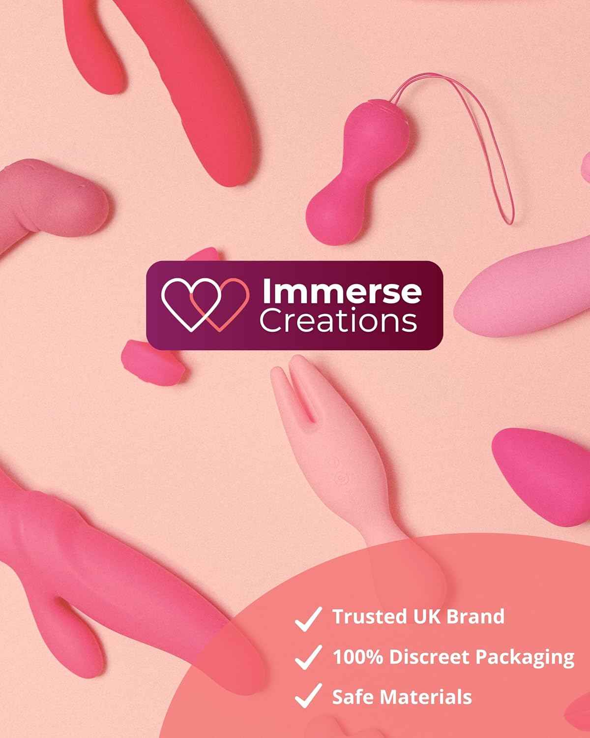 Immerse Creations 8.6" Thrusting Realistic Dildo