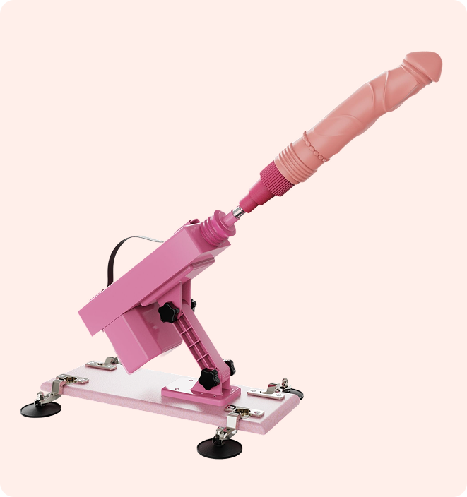 Immerse Sex Machine with 8" Dildo Attachment