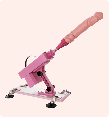 Immerse Sex Machine with 8" Dildo Attachment