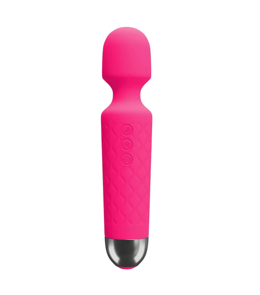 Immerse Creations Rechargeable Wand Vibrator |Pink